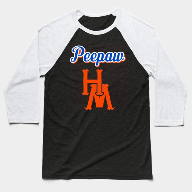 Most Valuable PEEPAW Baseball T-Shirt by Dayeye Creative